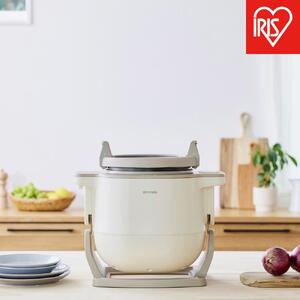 自動調理器 シェフドラム アイリスオーヤマ アイボリー 簡単調理