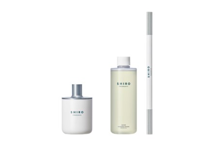 SHIRO サボン フレグランスディフューザーキット(容器+詰め替え用