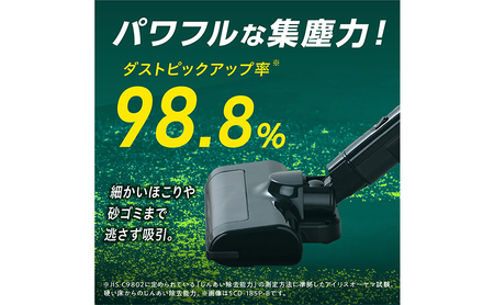 掃除機 スティッククリーナー コードレス SCD-185P-B ブラック