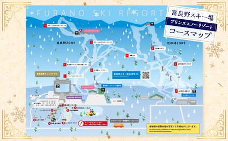富良野スキー場 シーズン リフト1日券（2枚）(チケット スキー ボード