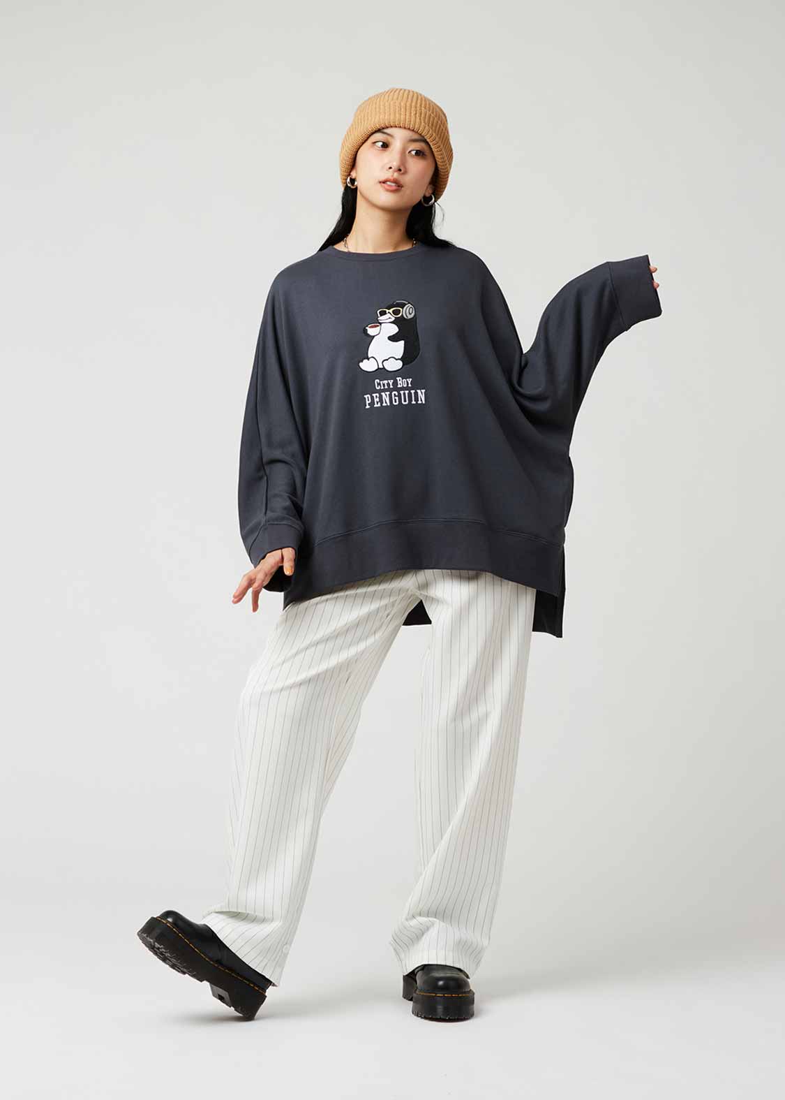 シティボーイペンギン コーヒータイム｜ポンチョスウェット