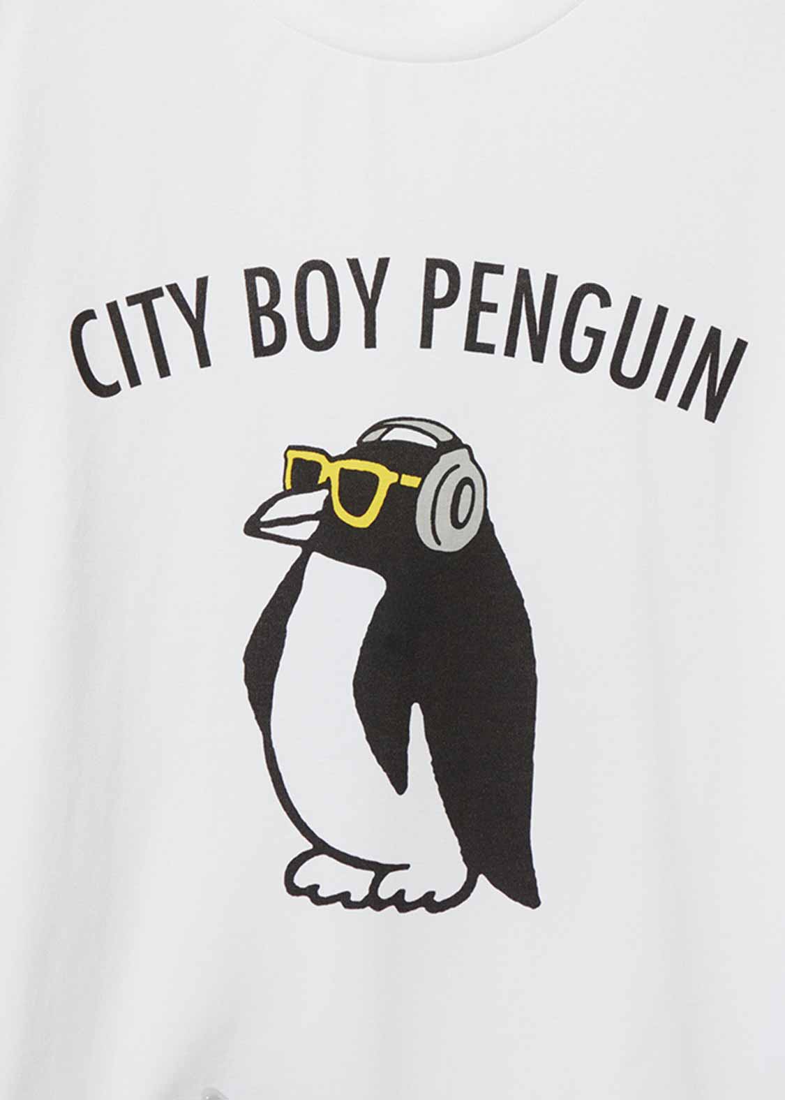 シティボーイペンギン ミュージック｜キッズビッグシルエット長袖T
