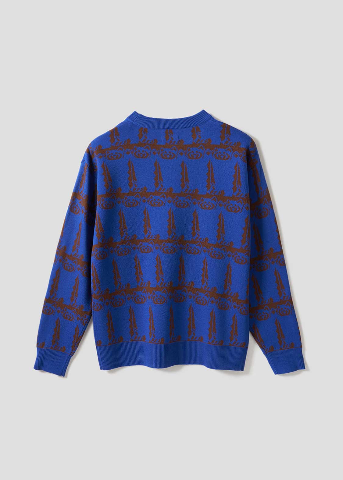 イカクダンス｜ウォッシャブルジャカードニット｜ユニセックス