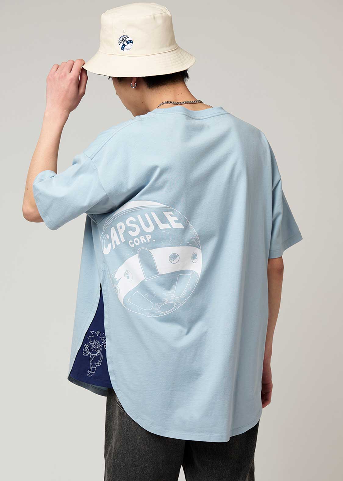 重力20倍｜サイドガゼットTシャツ｜ユニセックス｜グラニフ(graniph