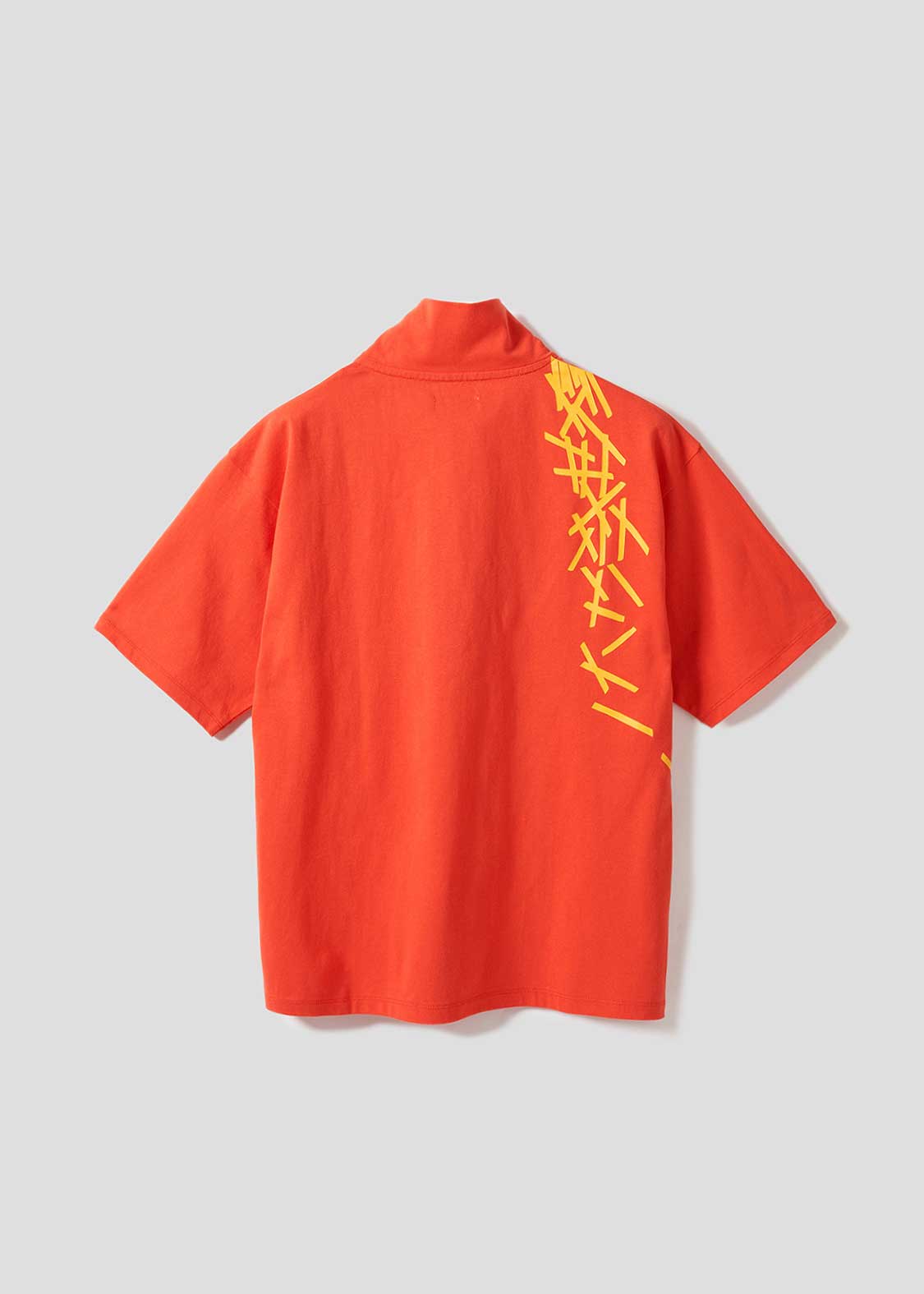 マクドナルドのお味はいかが？｜ハーフジップビッグシルエットTシャツ