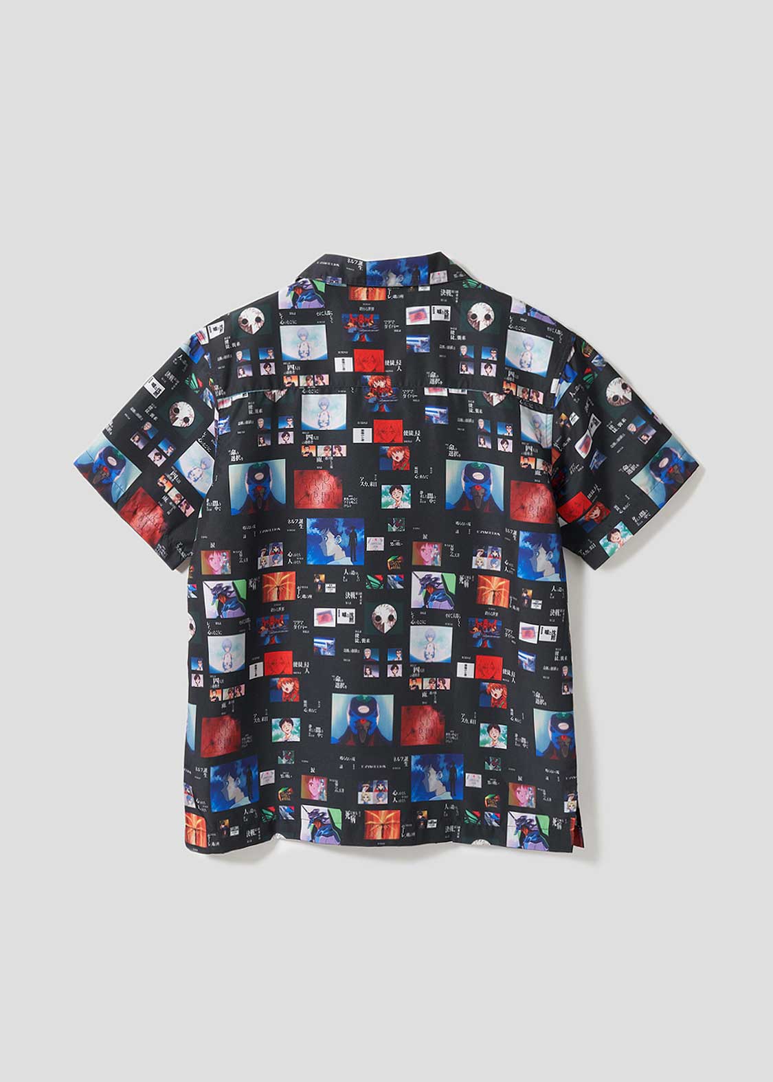 新世紀エヴァンゲリオン｜ビッグシルエットオープンカラーシャツ｜ユニ