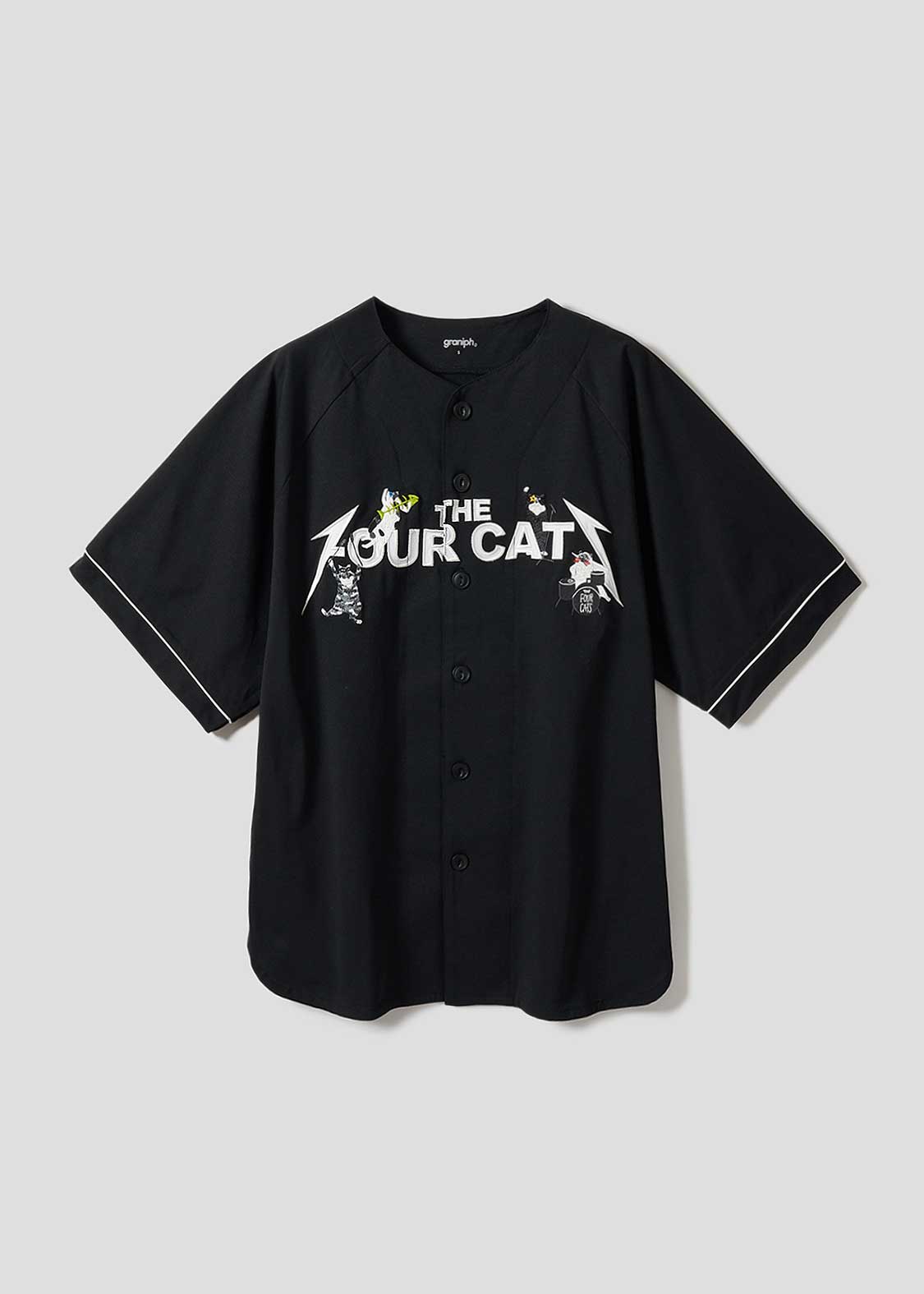 ザ フォーキャッツ バンド｜ドライベースボールシャツ｜ユニセックス