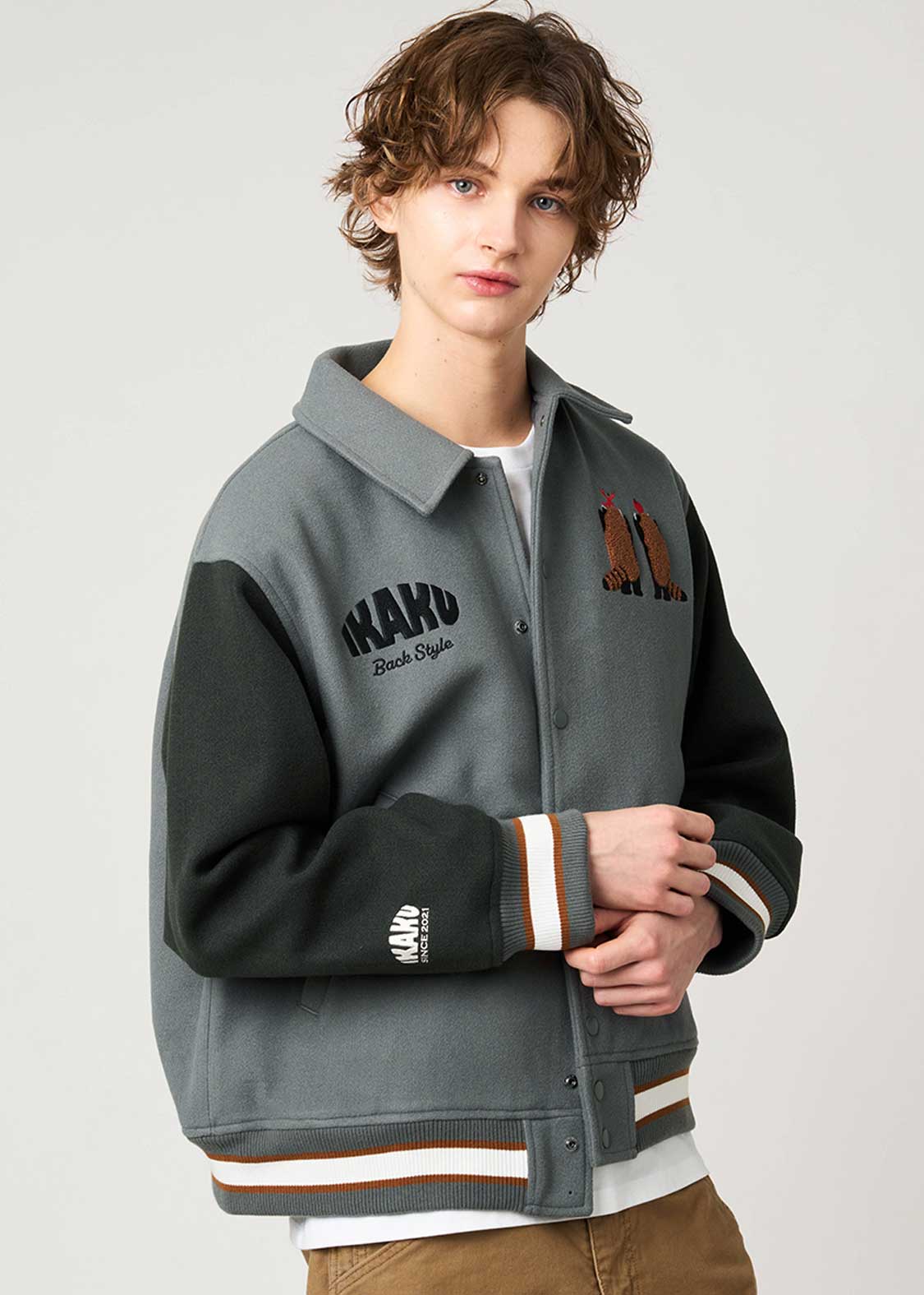 イカクバックスタイル｜スタジャン｜ユニセックス｜グラニフ(graniph