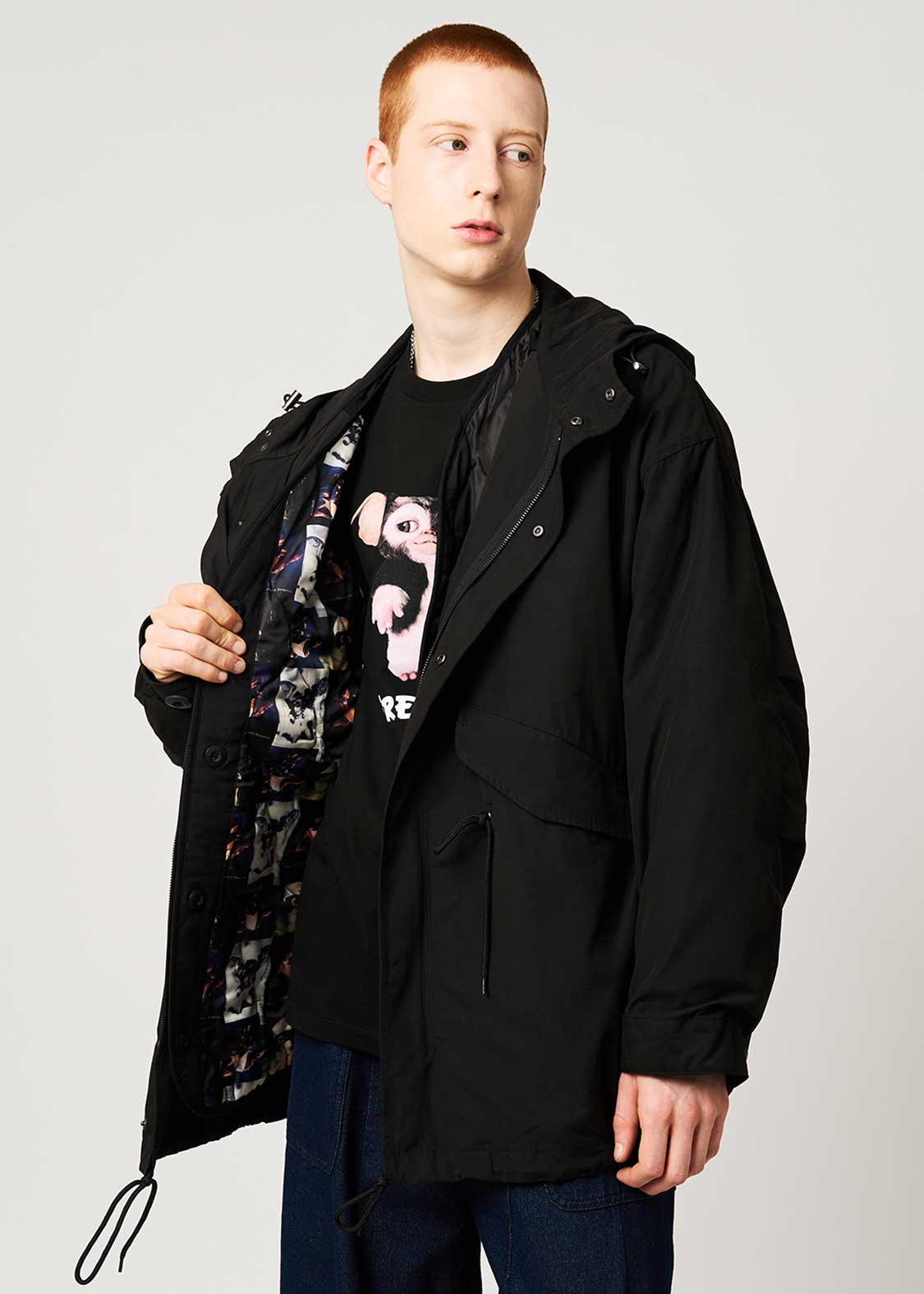 ギズモ ヘルメット｜ショートモッズコート｜ユニセックス｜グラニフ