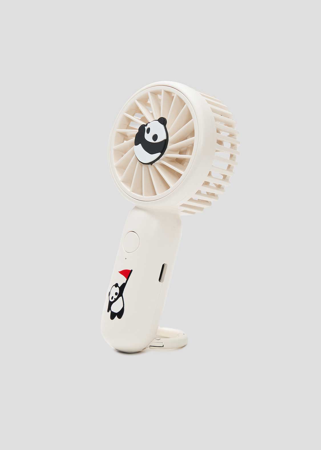 ローリングパンダズシンボリック｜ハンディファン&カラビナ｜グラニフ