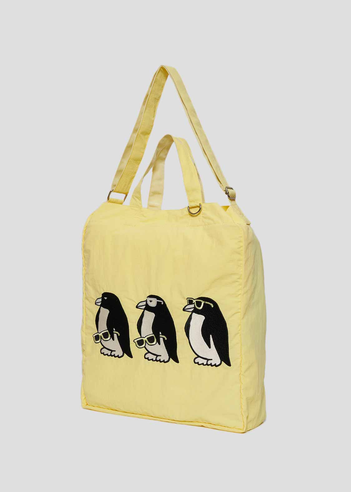 シティボーイペンギン｜ナイロン2WAYトートバッグ｜ユニセックス