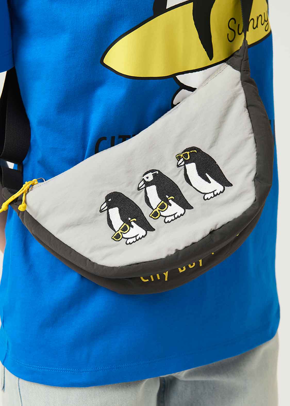 シティボーイペンギン｜ミニショルダーバッグ｜ユニセックス｜グラニフ