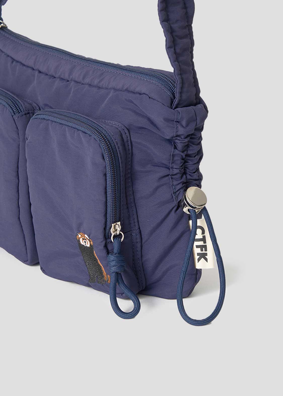 イカク｜ギャザークロスショルダーバッグ｜ユニセックス｜グラニフ