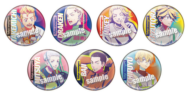 東リベ」ミニミニサイズのアクスタ、バイク整備姿の缶バッジ＆ラバマス