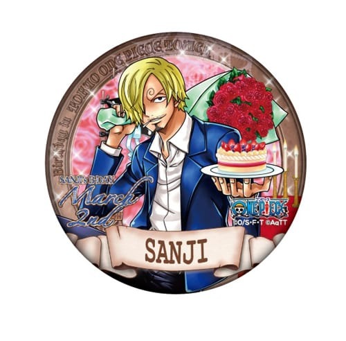 東京ワンピースタワー 缶バッジ セット サンジ 東京ワンピースタワー