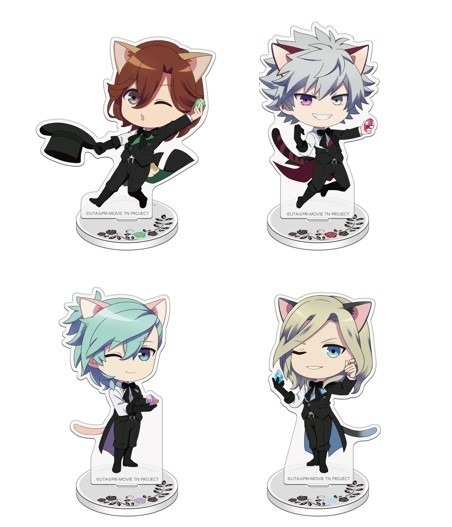 寿嶺二、黒崎蘭丸、美風藍、カミュが猫耳＆ステージ衣装でお出迎え