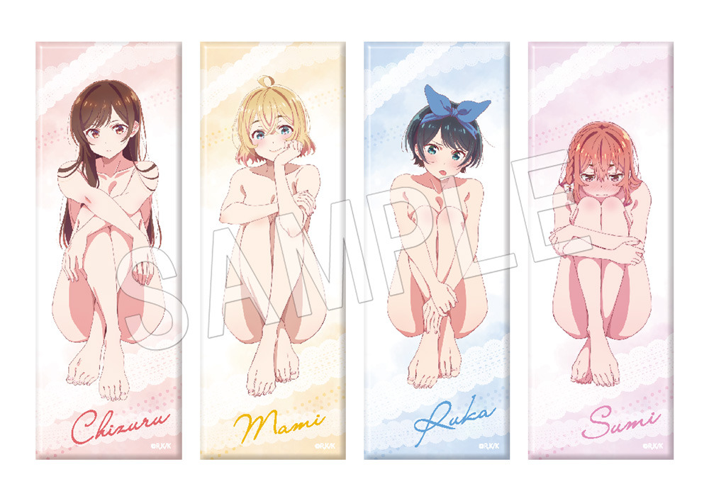 彼女、お借りします」水原千鶴らのドッキドキな体育座り姿がグッズ化