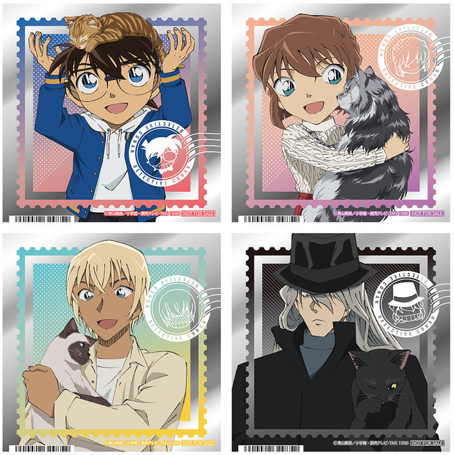 名探偵コナン」コナンや灰原、ジンたちが猫とたわむれる♪ アニメイト