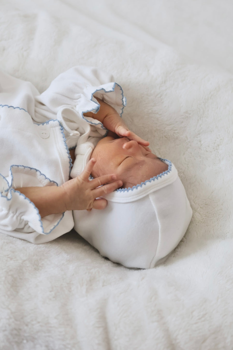 monbebe】 ブルーグローリーボンネット – CHOCOLUVICE