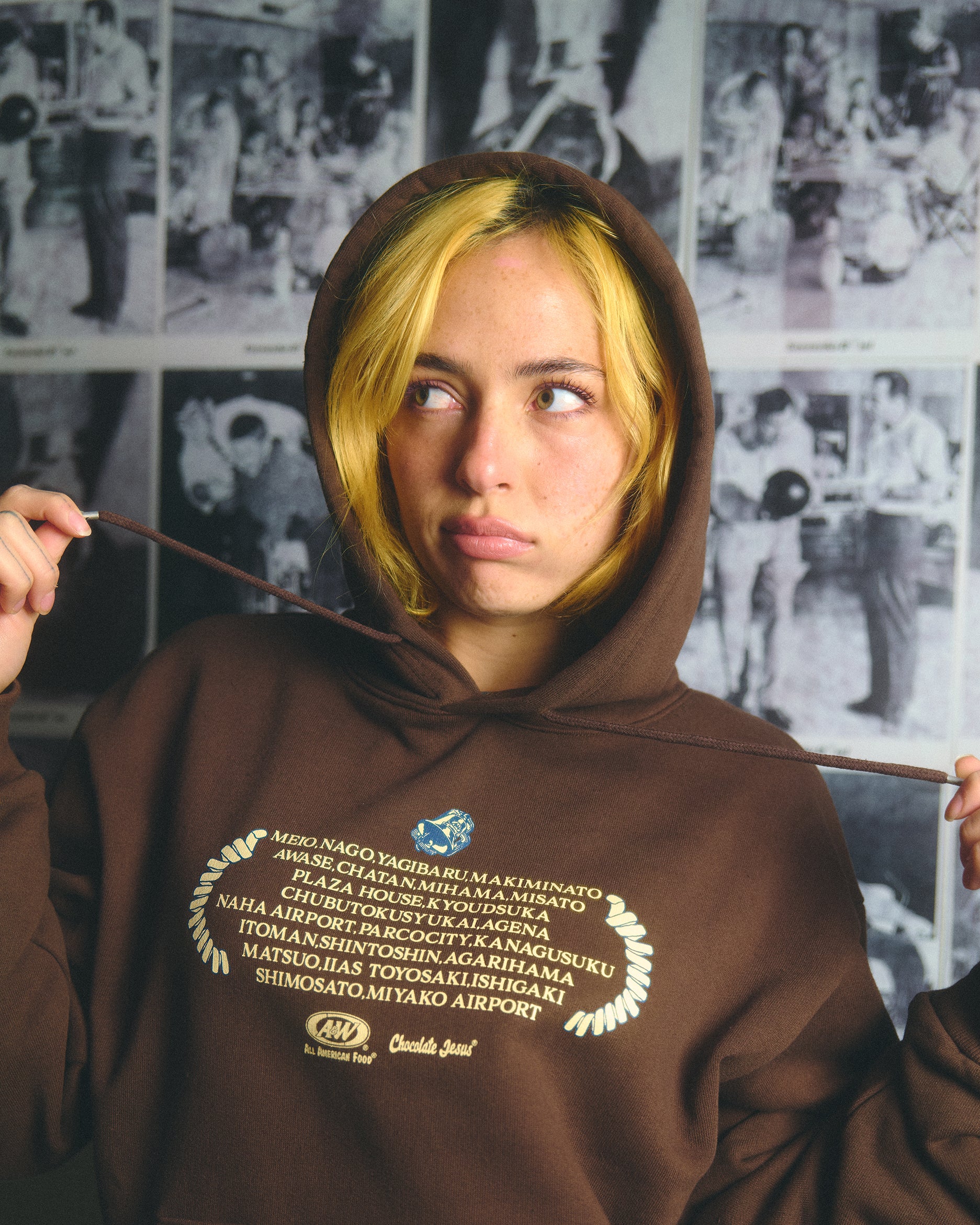 A&W × Chocolate Jesus) AWCJ SPOTS Hoodie