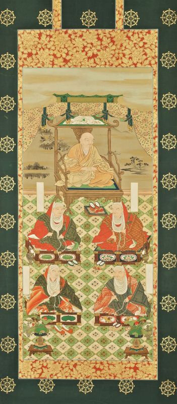 作品詳細: 五高僧像