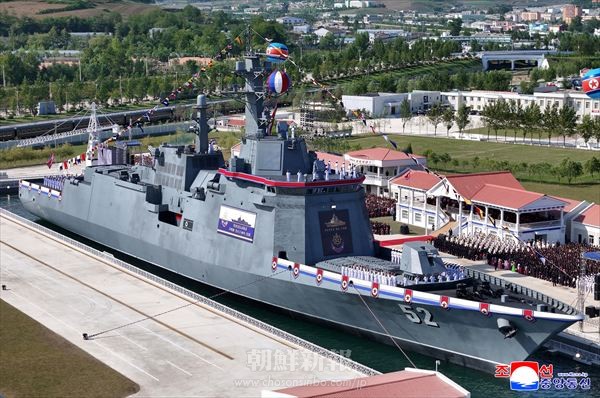 金正恩総書記の活動・2025年6月〉新型駆逐艦の進水式で演説 | 朝鮮新報