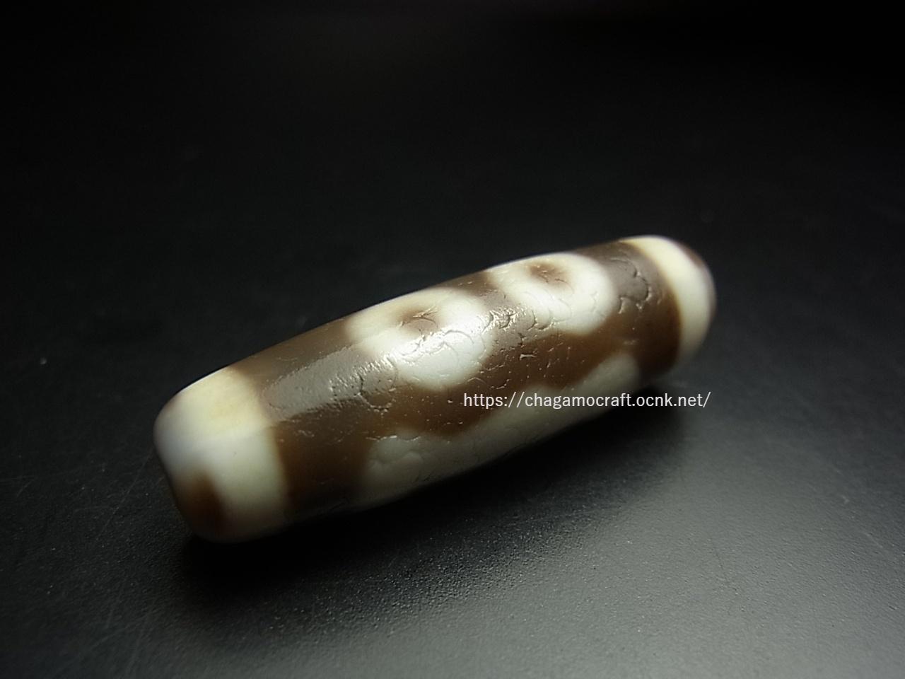 ジービーズ(dzi mig sum pa）チベット三眼天珠（3アイジー