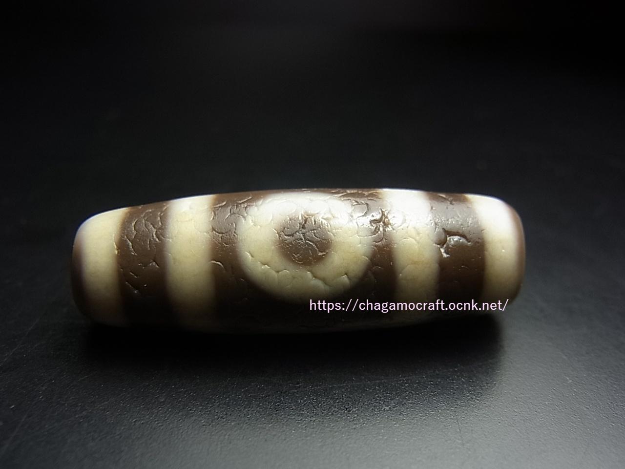 ジービーズ(dzi mig sum pa）チベット三眼天珠（3アイジー