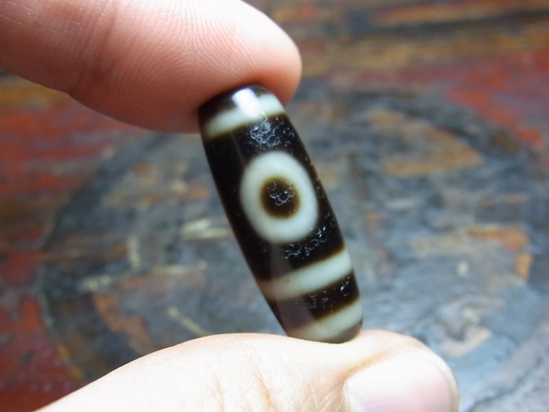 ジービーズ(2アイ・dzi mig ni pa) 二眼天珠 チベット天珠