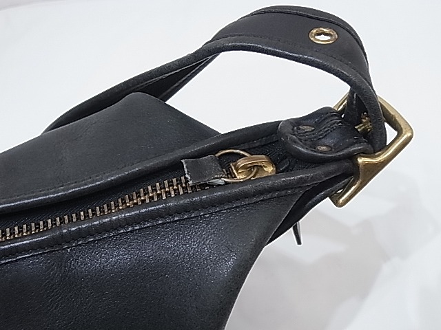 OLD COACH オールド コーチ バケツ タイプ レザー ショルダー バッグ