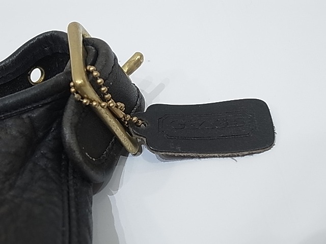 OLD COACH オールド コーチ バケツ タイプ レザー ショルダー バッグ