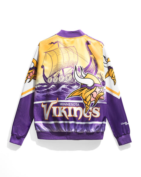 Minnesota Vikings Fanimation Satin Jacket – Chalk Line Apparel