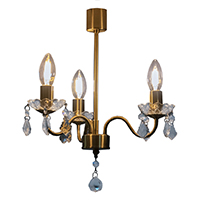 6灯 バブルシャンデリア BALLON mini (バロンミニ) オーロラ