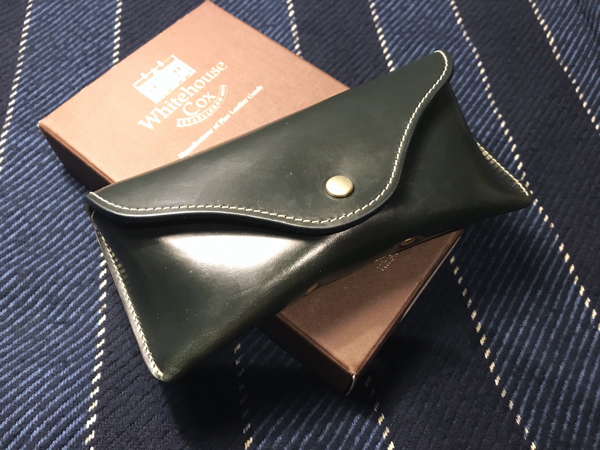 エイジングに期待！ホワイトハウスコックスのメガネケース！ | ちゃん