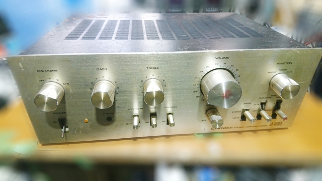 修理？レストア？自己満足だ！ 「パイオニアSA-6800Ⅱ」を弄る