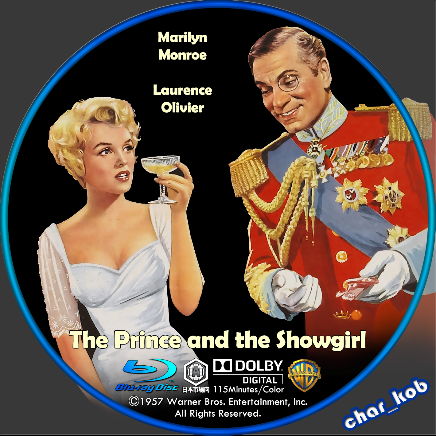 自作DVDラベル公開サイト Char_Kob's Custom DVD Label