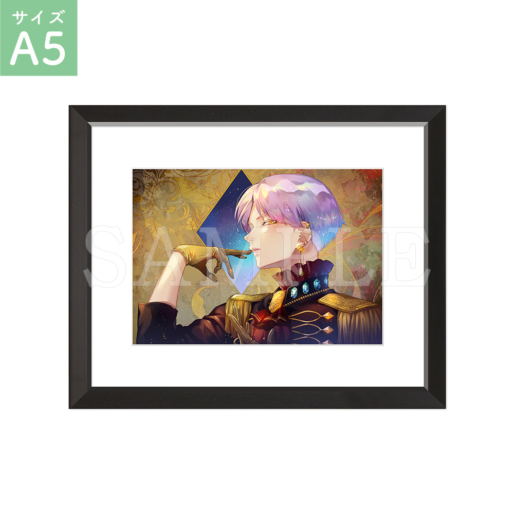 白皙 キャラファイン『宵闇』 ｜A5キャラファイングラフ – CHARA-ART