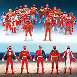 30戦隊レッドヒーロー大集合: フィギュア予約通販Z