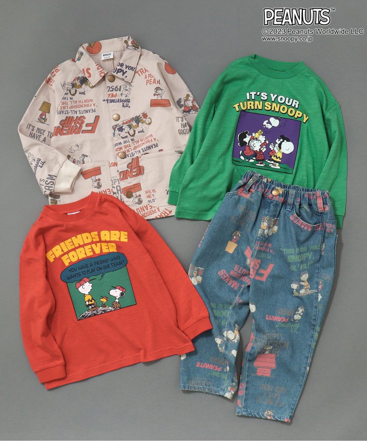 BREEZE」から秋にぴったりなPEANUTSコレクションが発売中