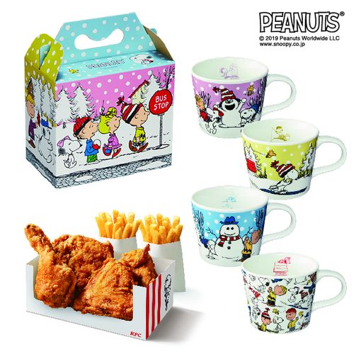 クリスマス前、ケンタッキーにスヌーピーがやってくる！オリジナル