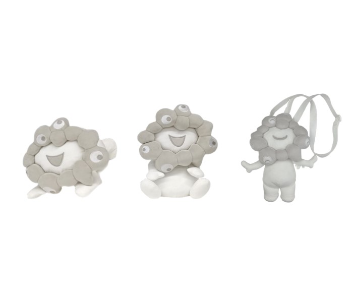 白ミャクミャク」3タイプのぬいぐるみが新発売！ | Charalab（キャララボ）