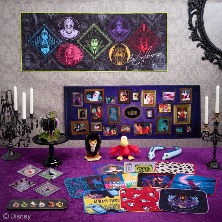 ディズニー ヴィランズ」初のオンリーくじが一番くじONLINE限定で登場