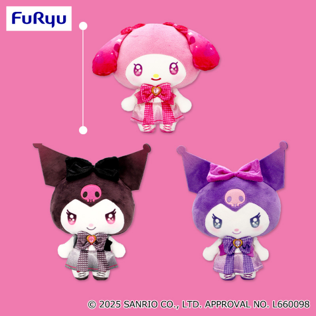 マイメロディ・クロミ ミラクル☆ウィッチーズぬいぐるみ プライズの