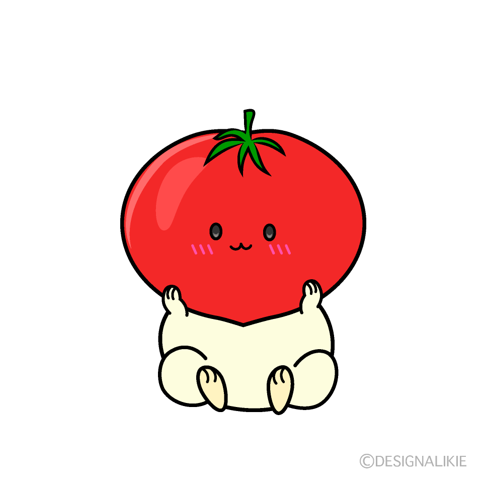 トマト（トマトちゃん）のキャラクターイラスト素材 | Charastar