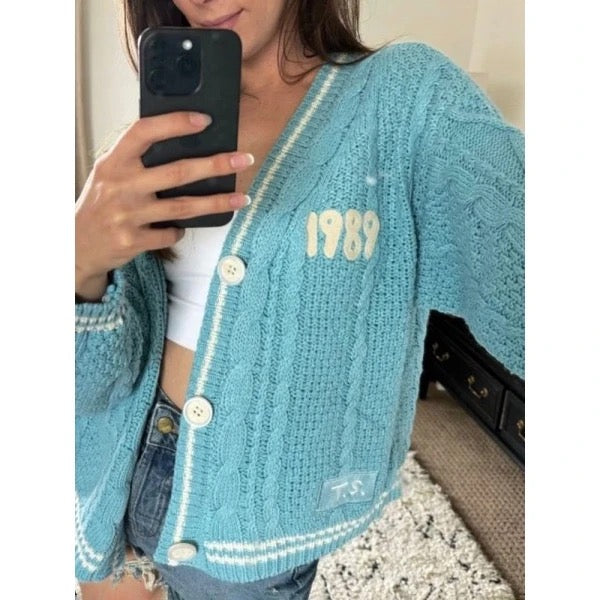 Taylor Swift 1989 Cardigan – Charmingly Brunette