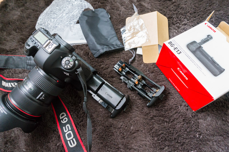 EOS 6Dバッテリーグリップをつけるという事 - Music Box