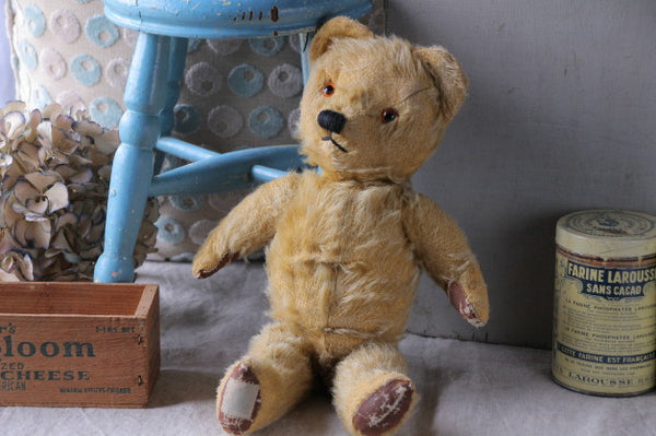 チャドバレー社小首をかしげたテディベア イギリスアンティーク雑貨