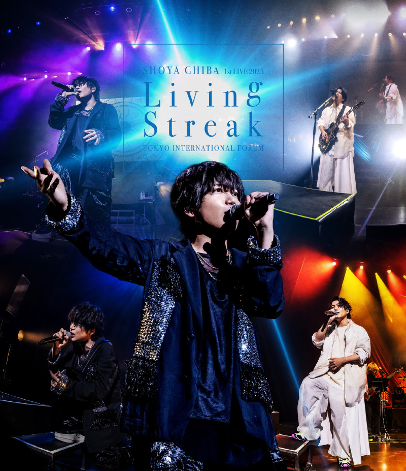 LIVE Blu-ray 千葉翔也 1st Live 2025「Living Streak」リリース情報