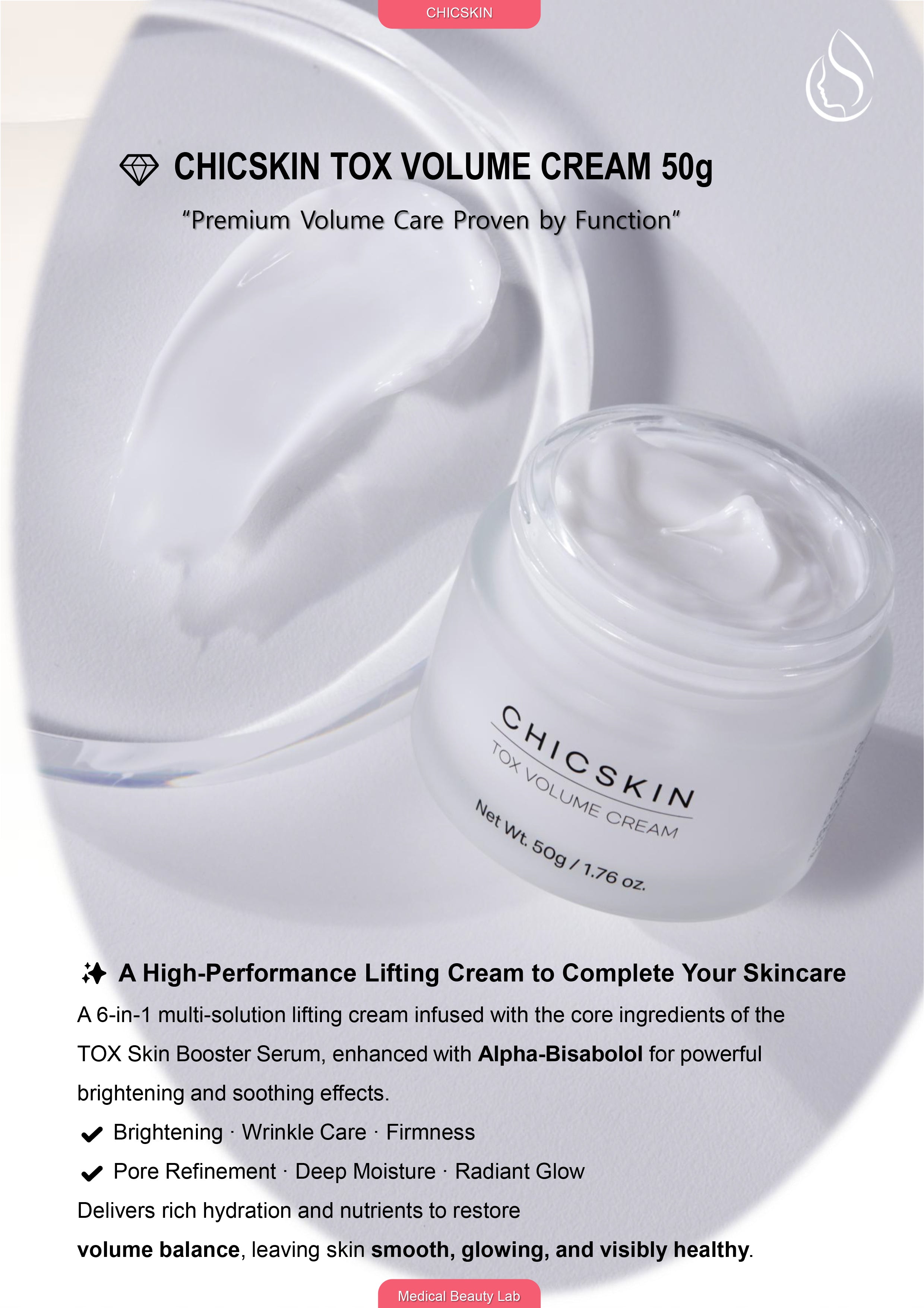 CHICSKIN TOX VOLUME CREAM 50g – Chicskin