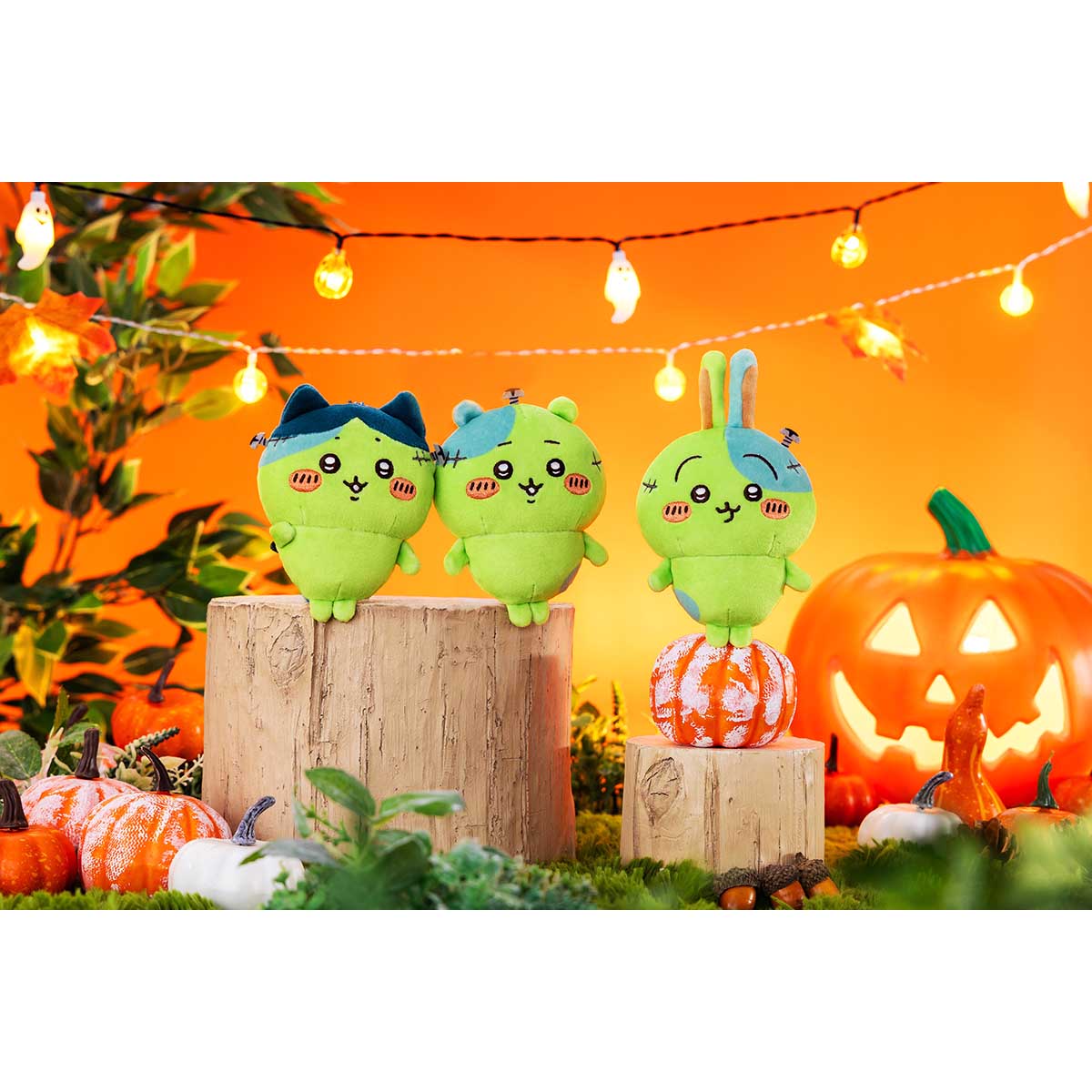 ちいかわ 仮装たのしい～！マスコット（ゾンビなうさぎ） | ちいかわ